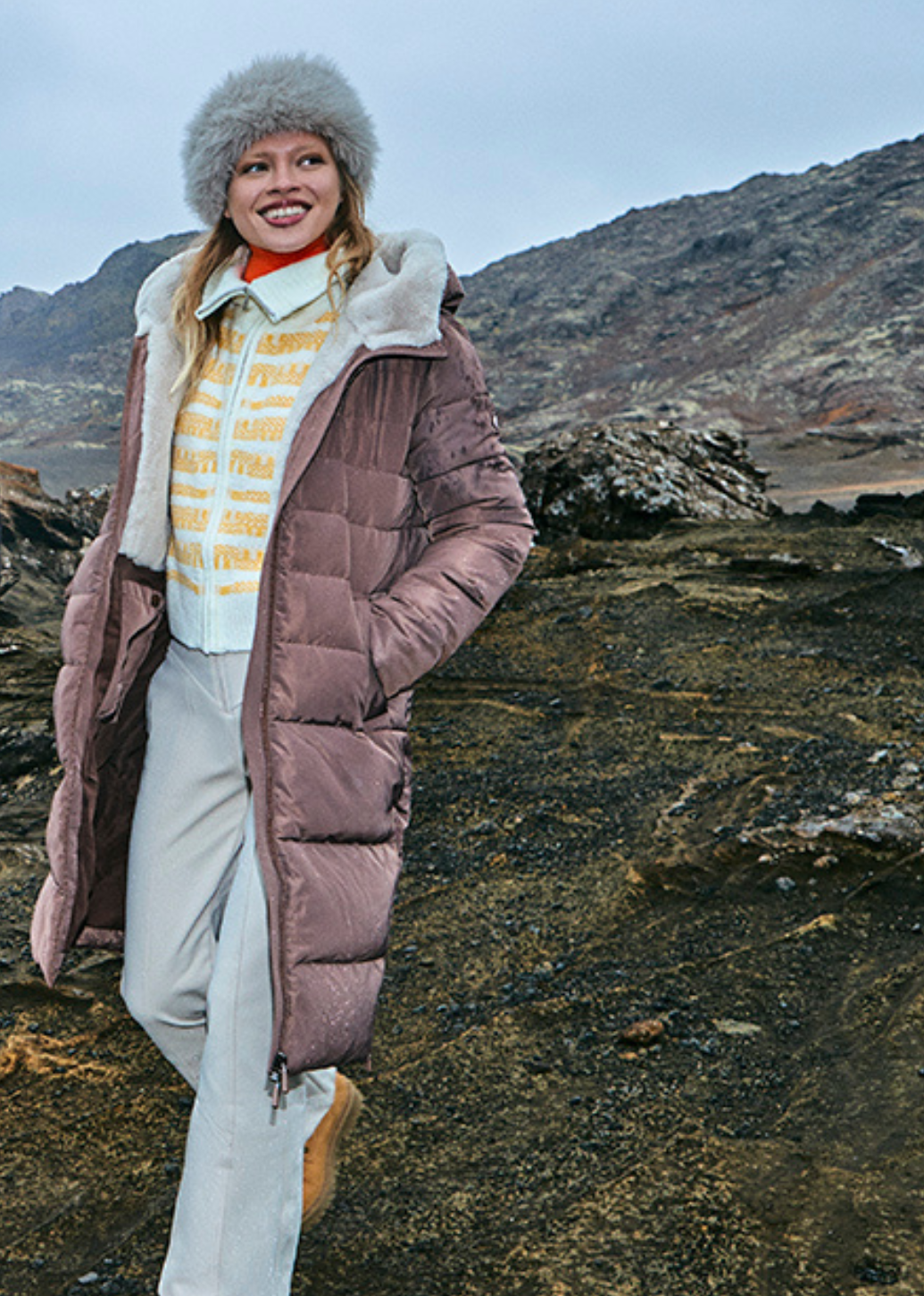 OOKPIK-EMILIE-MOCHA-model in Iceland