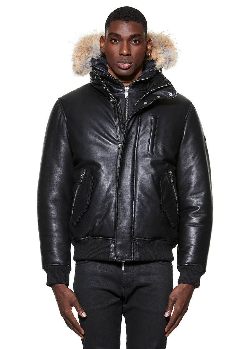 Manteau d'Hiver Cuir pour Homme BLACKCROSS | OOKPIK Canada